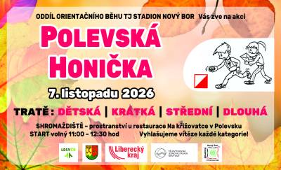 Polevská honička 7.11.2026
