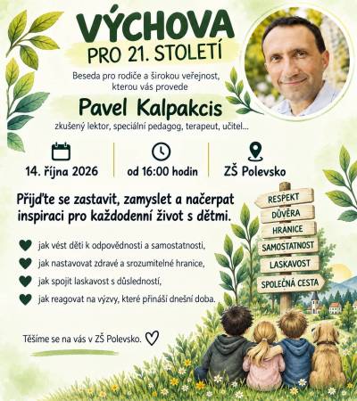 Pozvánka pro rodiče a širokou veřejnost - Výchova pro 21. století